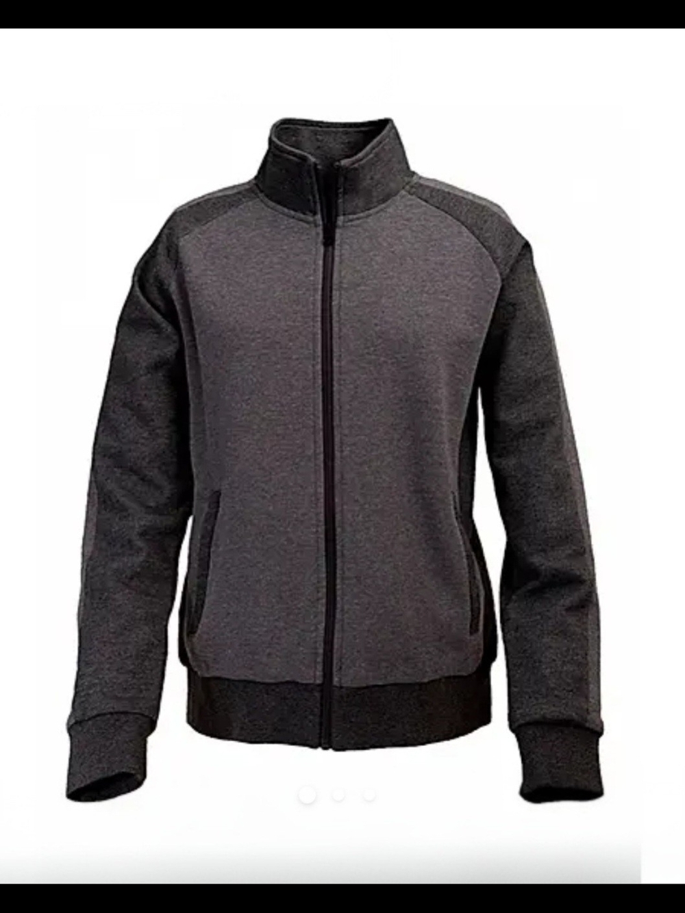 Prophecy Full-Zip Jacket in Graphite Black, Unisex Size Large